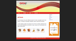 Desktop Screenshot of ddlfoods.com