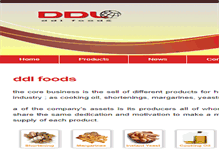 Tablet Screenshot of ddlfoods.com